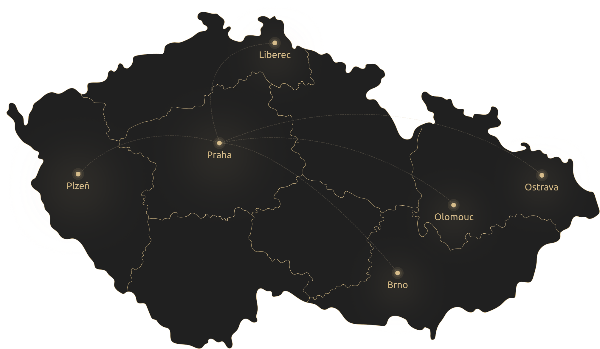 Mapa České republiky